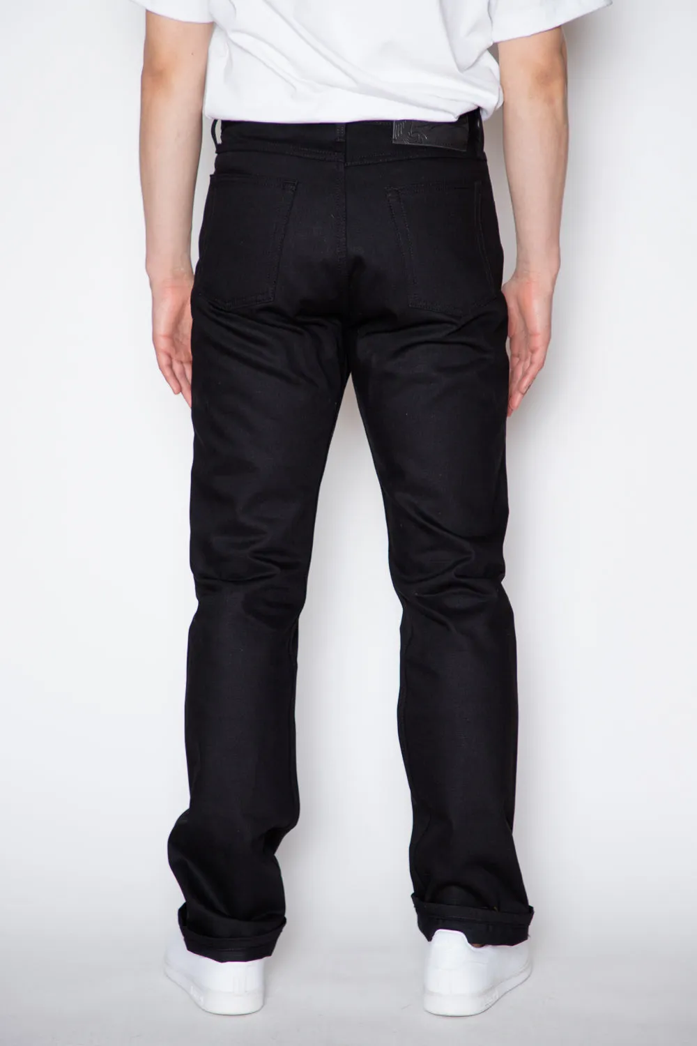 Naked & Famous - True Guy - Solid Black Selvedge sold by Dutil Denim product image thumbnail 2