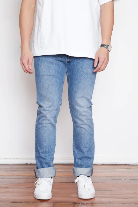 C.O.F. Studio  - M2 Regular - Indigo 80s Wash sold by Dutil Denim
