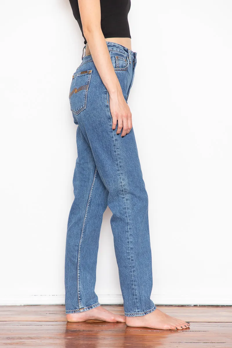 Nudie Jeans - Breezy Britt - Friendly Blue 32L sold by Dutil Denim product image thumbnail 3