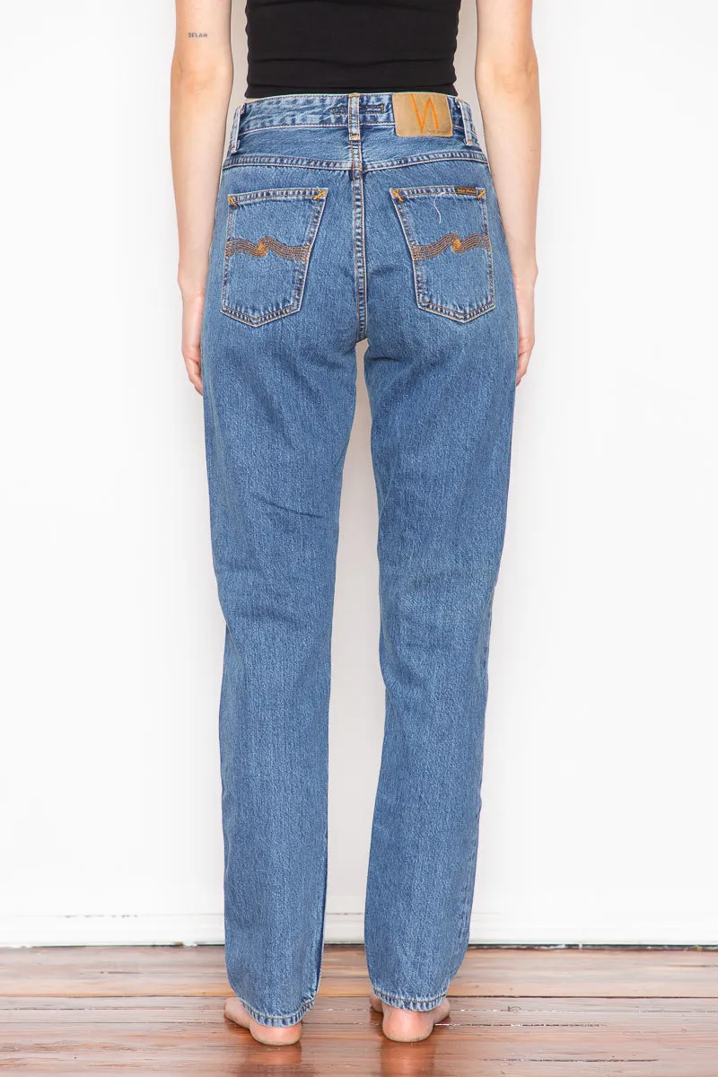 Nudie Jeans - Breezy Britt - Friendly Blue 32L sold by Dutil Denim product image thumbnail 2