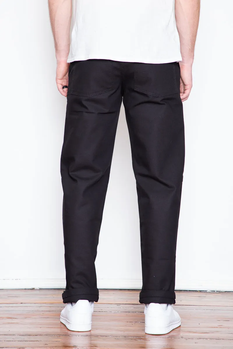 Naked & Famous - Work Pant - Black Canvas sold by Dutil Denim product image thumbnail 2