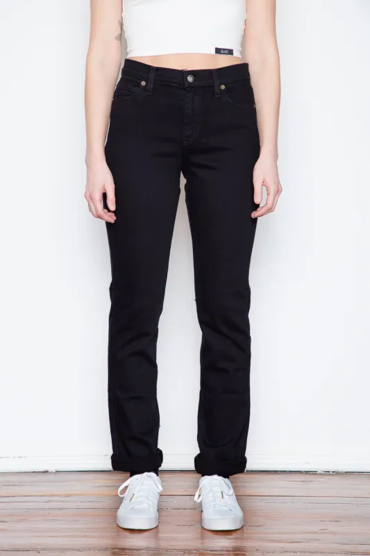 Dutil - Mid Rise Straight - Black Overdye sold by Dutil Denim