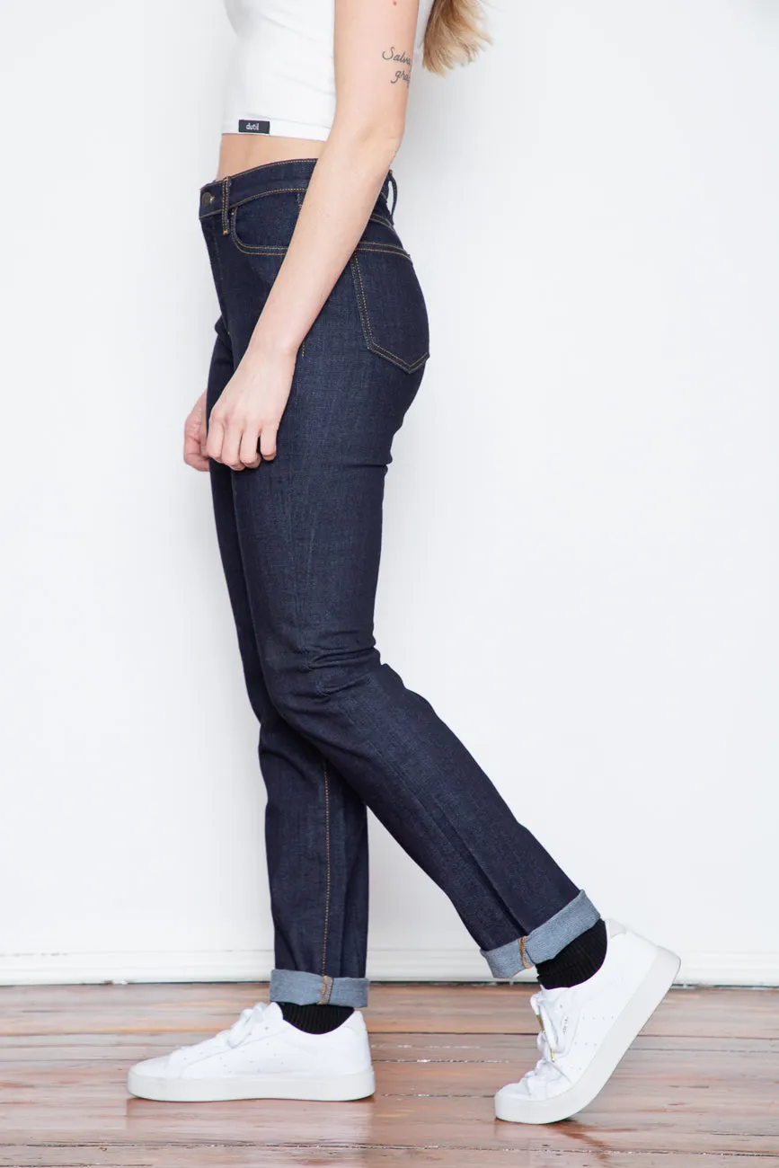 Dutil - Mid Rise Straight - Indigo Rinse sold by Dutil Denim product image thumbnail 4