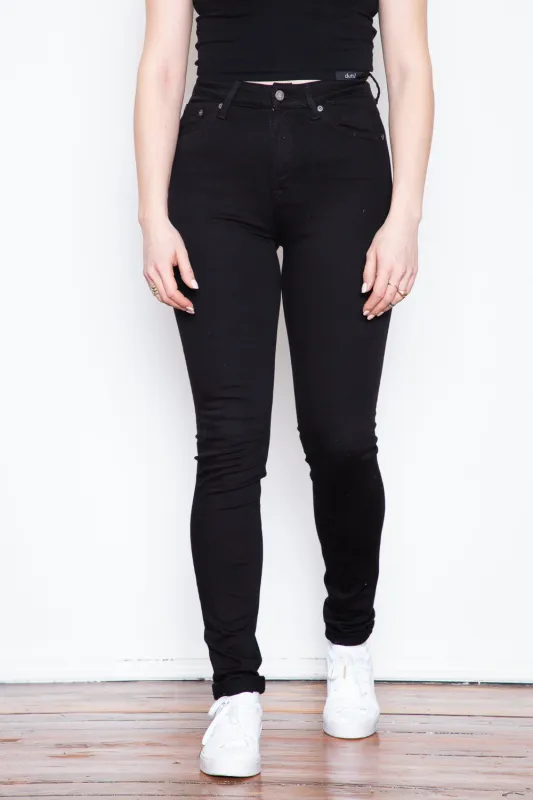 Nudie Jeans - Hightop Tilde - Ever Black sold by Dutil Denim