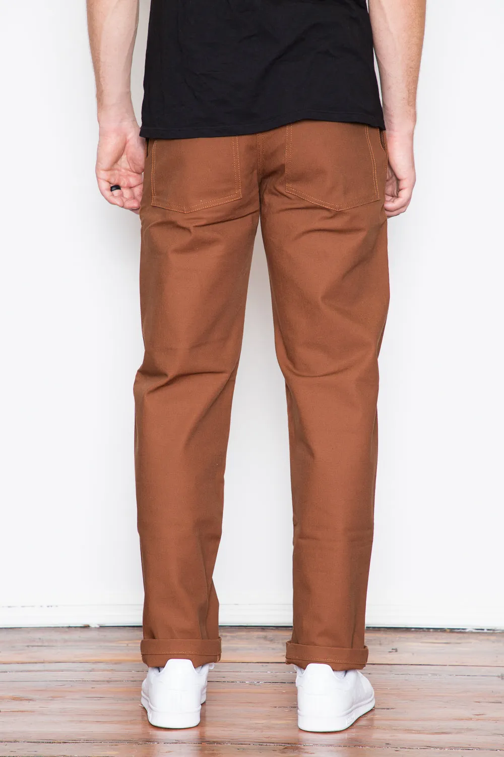 Naked & Famous - Work Pant - Brick Canvas sold by Dutil Denim product image thumbnail 2