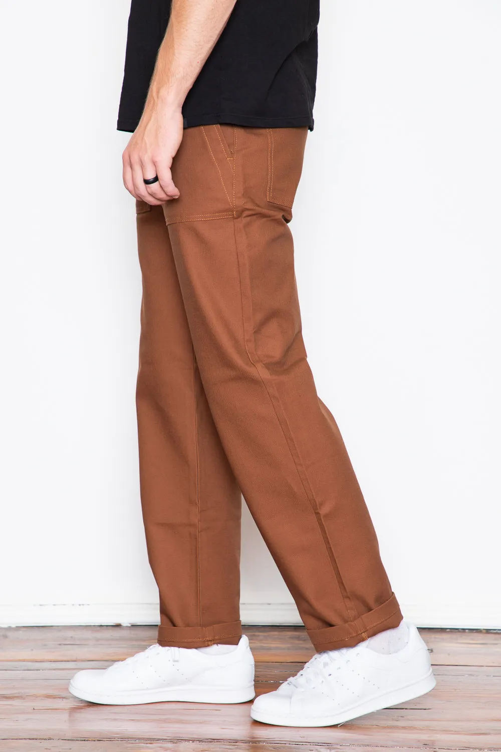 Naked & Famous - Work Pant - Brick Canvas sold by Dutil Denim product image thumbnail 4
