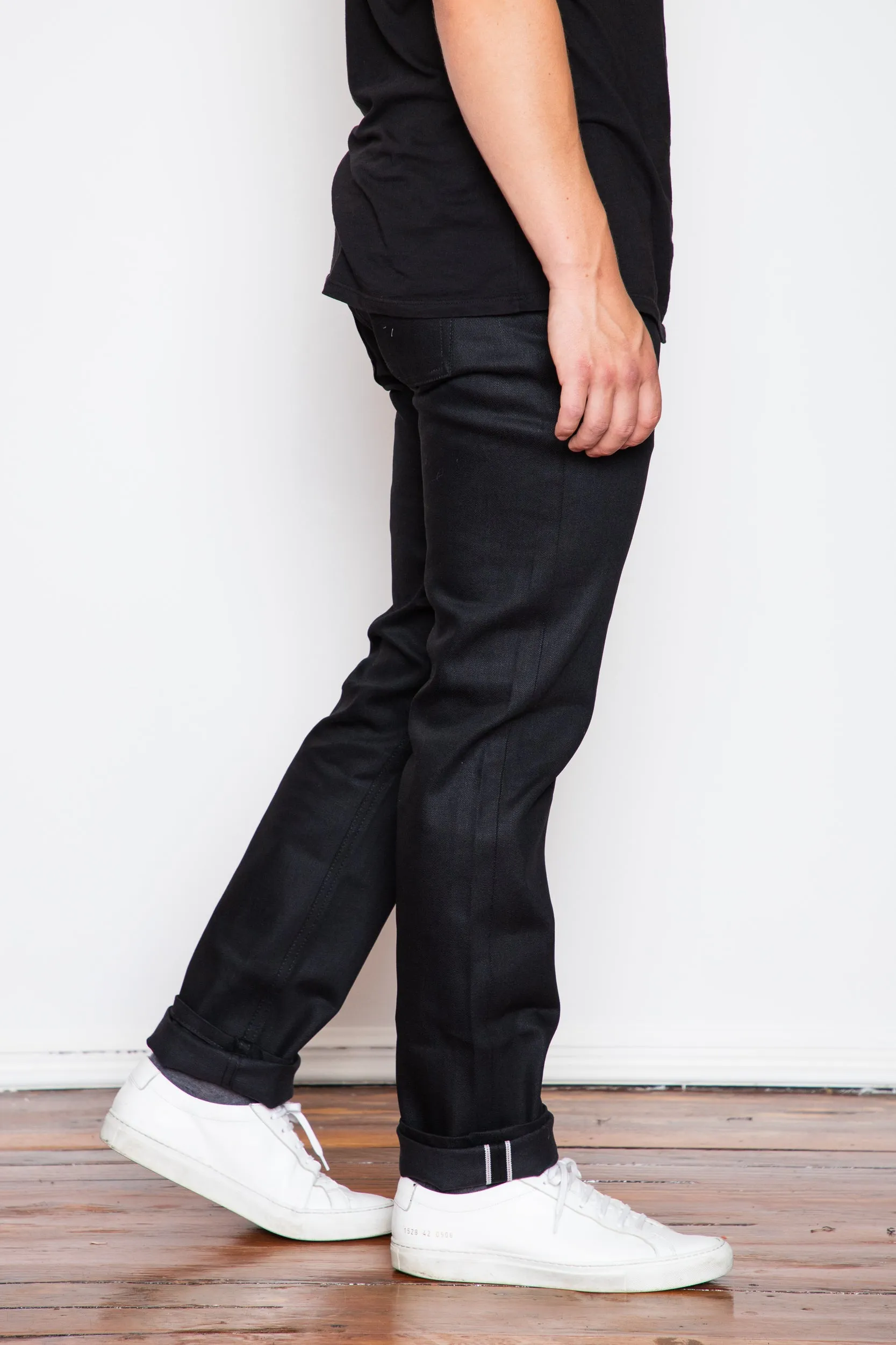 Naked & Famous - Weird Guy - Black Cobra Stretch Selvedge sold by Dutil Denim product image thumbnail 3