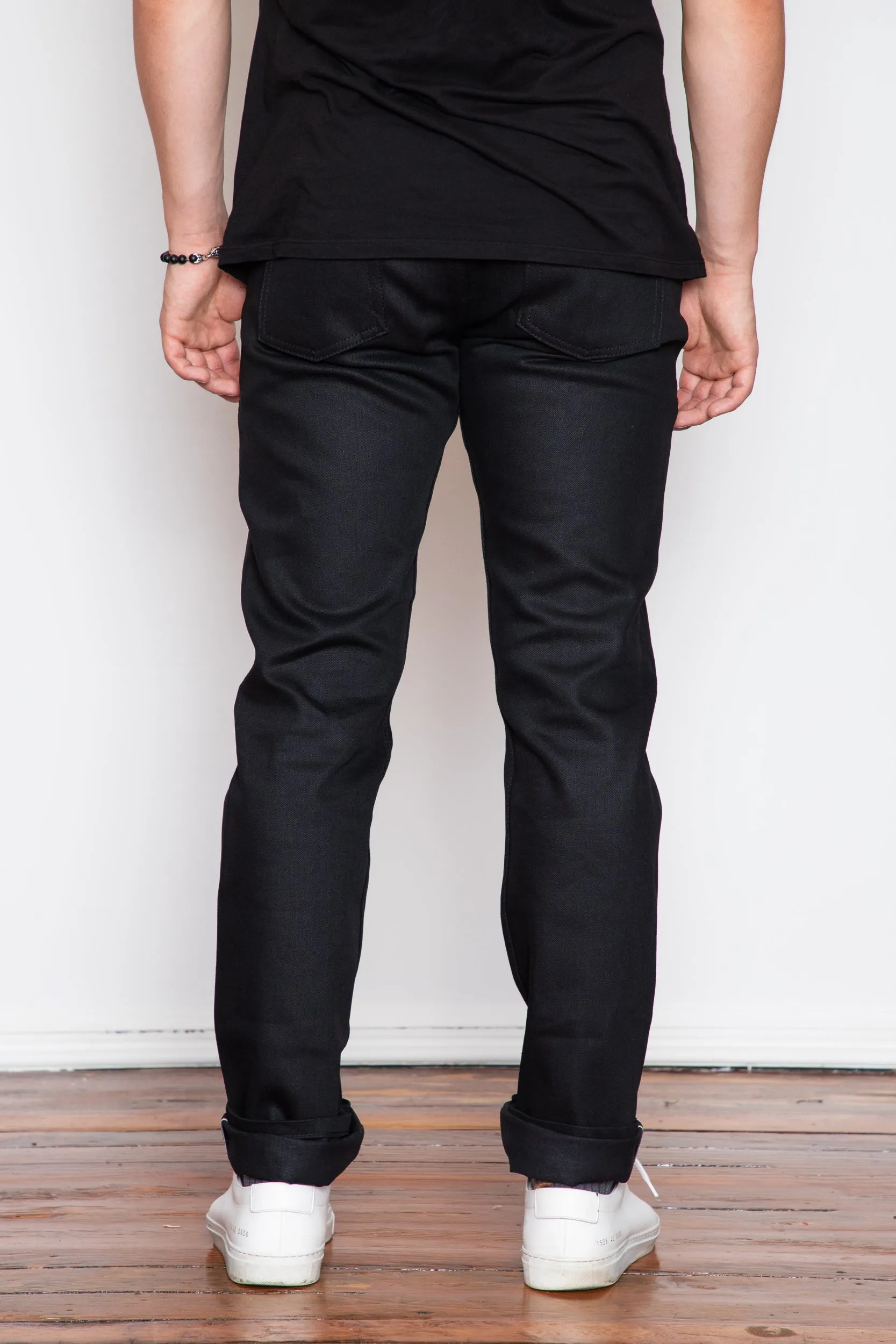 Naked & Famous - Weird Guy - Black Cobra Stretch Selvedge sold by Dutil Denim product image thumbnail 2