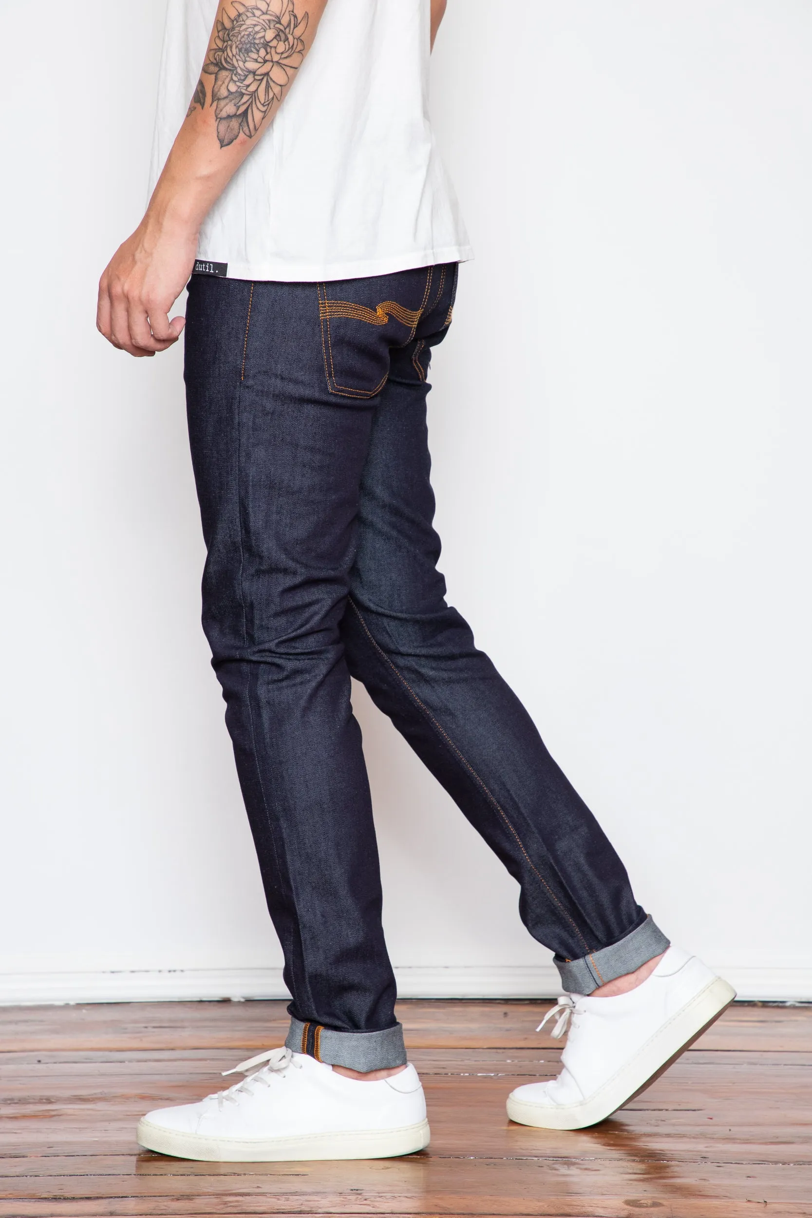Nudie Jeans - Lean Dean - Dry 16 Dips sold by Dutil Denim product image thumbnail 4
