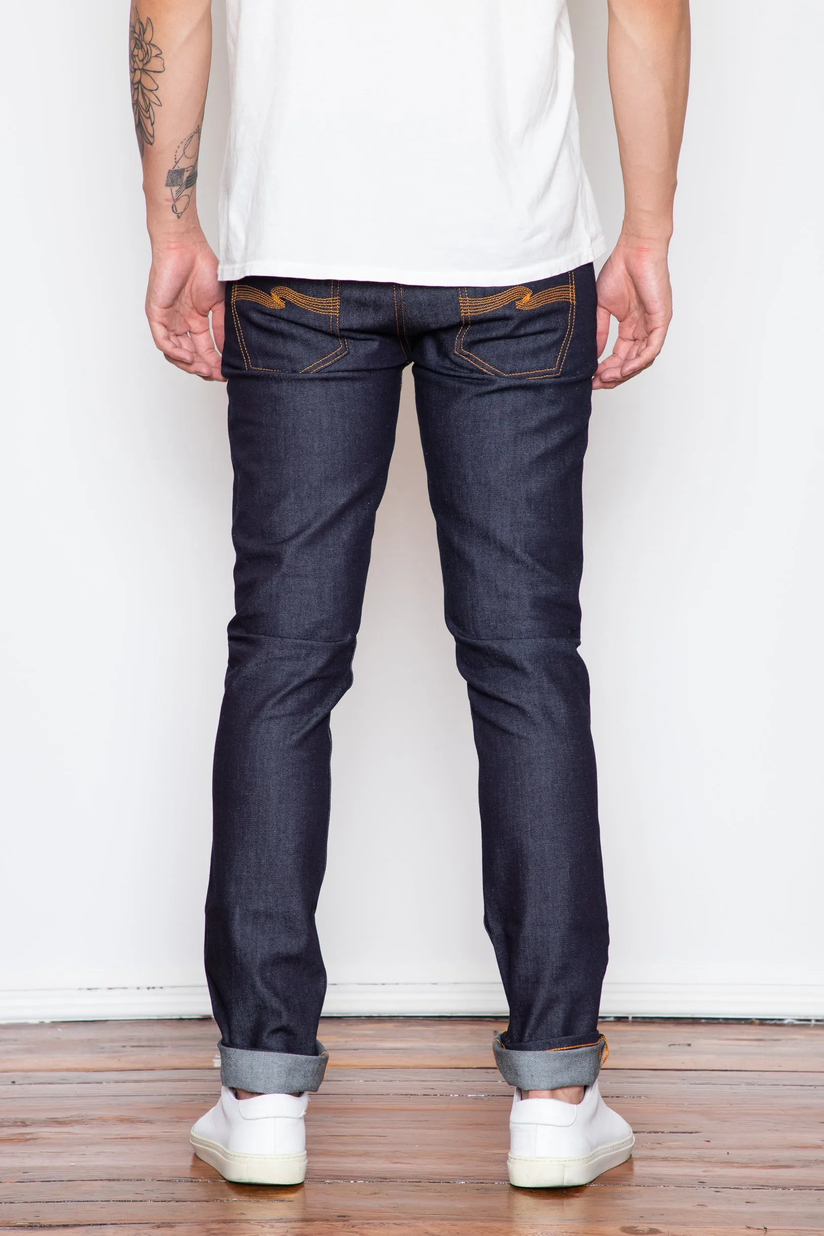 Nudie Jeans - Lean Dean - Dry 16 Dips sold by Dutil Denim product image thumbnail 2