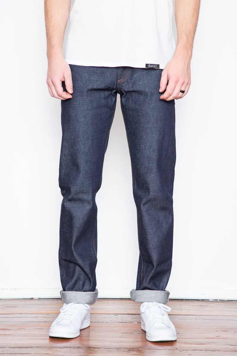APC New Standard - Raw Indigo sold by Dutil Denim