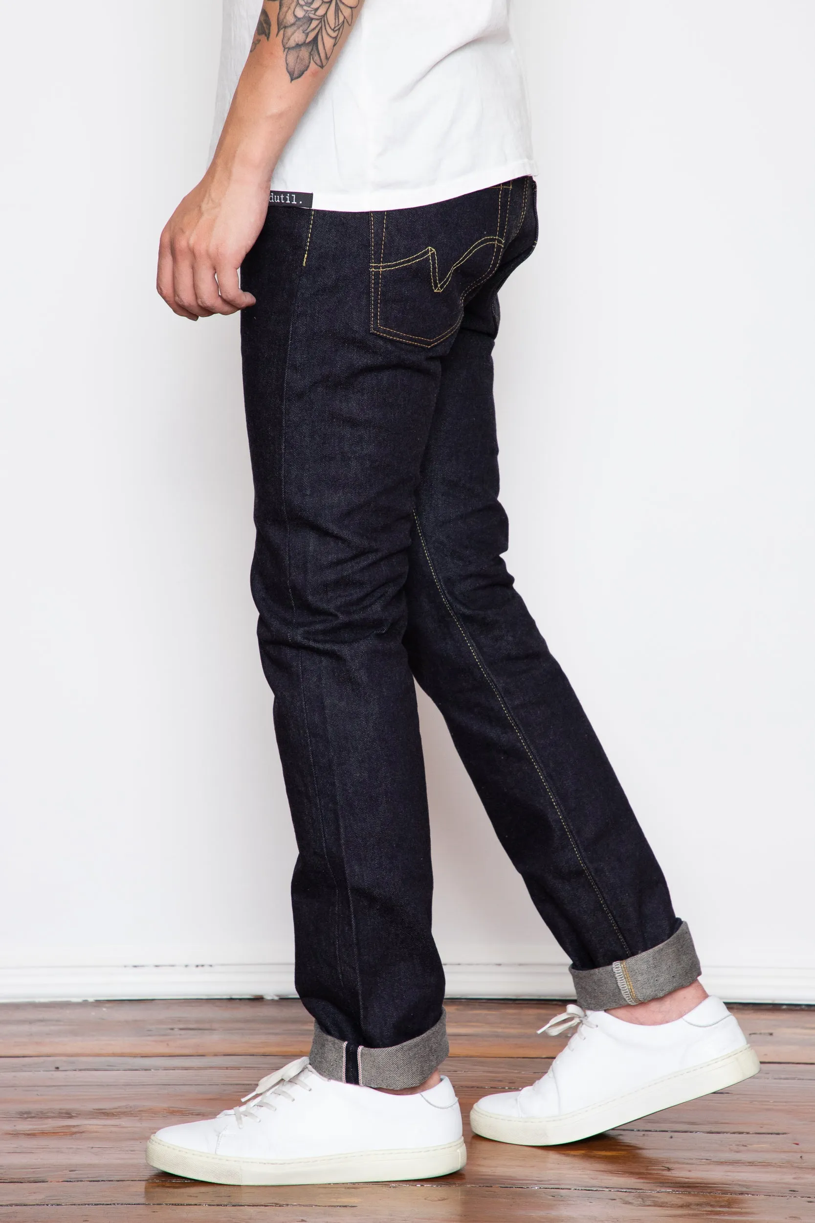 Iron Heart - 777 Slim Taper - 14oz Indigo sold by Dutil Denim product image thumbnail 4