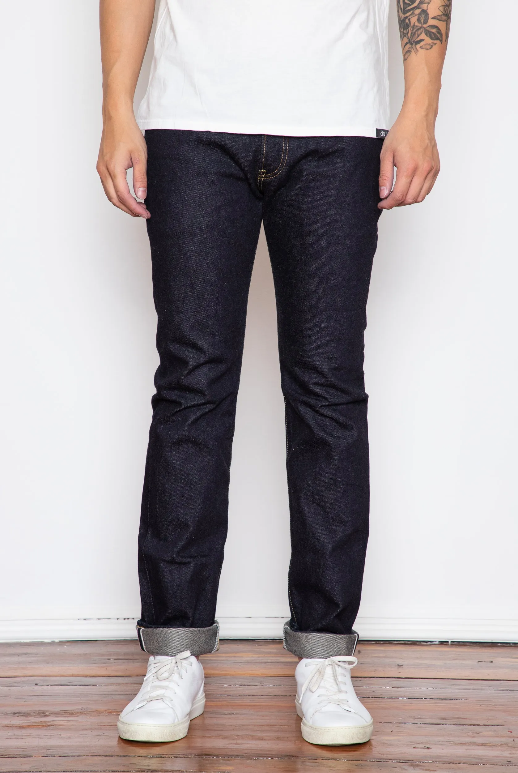 Iron Heart - 777 Slim Taper - 14oz Indigo sold by Dutil Denim