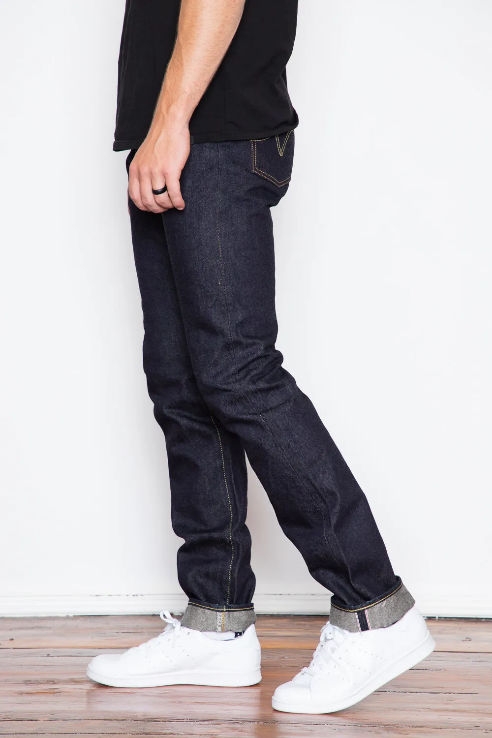 Iron Heart - 888 Relaxed Tapered - 14oz Indigo sold by Dutil Denim product image thumbnail 4