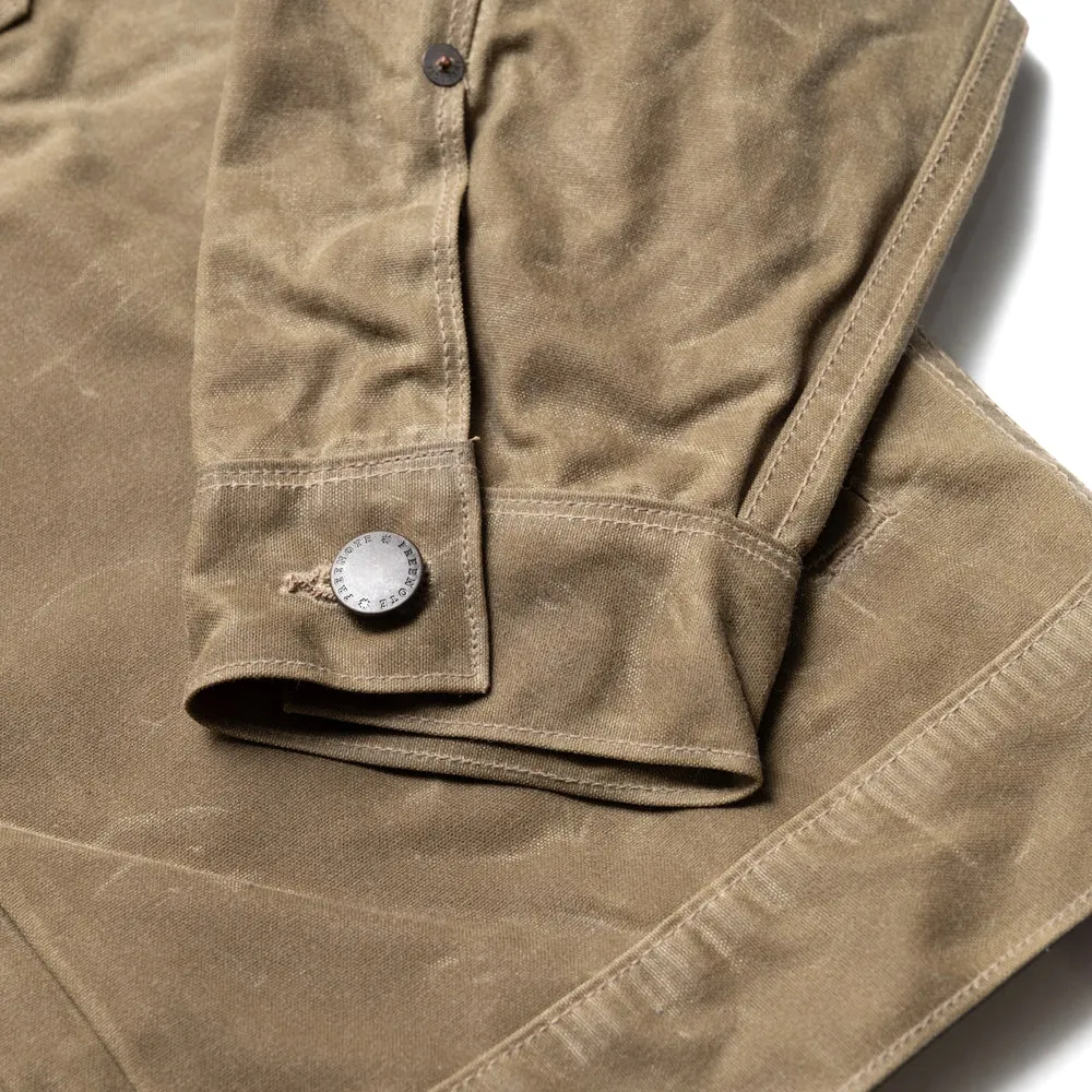 Freenote - Riders Jacket - RJ1 Waxed Tobacco Purple Interior sold by Dutil Denim product image thumbnail 4