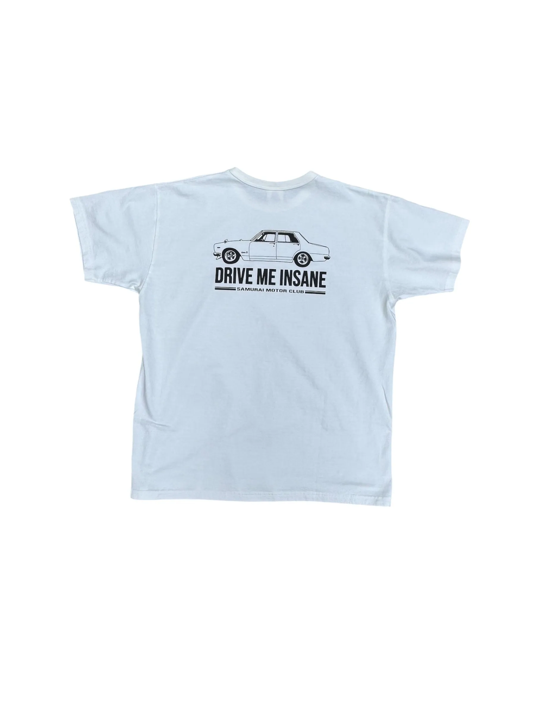 Samurai - "Hako-Ska" Heavy Weight T-Shirt - White sold by Dutil Denim