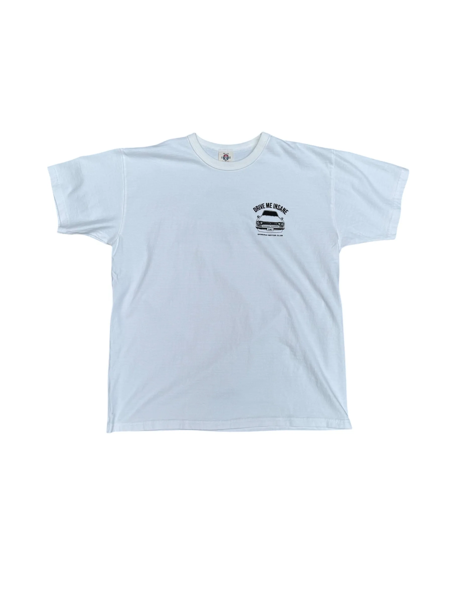 Samurai - "Hako-Ska" Heavy Weight T-Shirt - White sold by Dutil Denim product image thumbnail 2