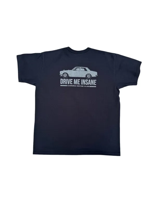 Samurai - "Hako-Ska" Heavy Weight T-Shirt - Black sold by Dutil Denim