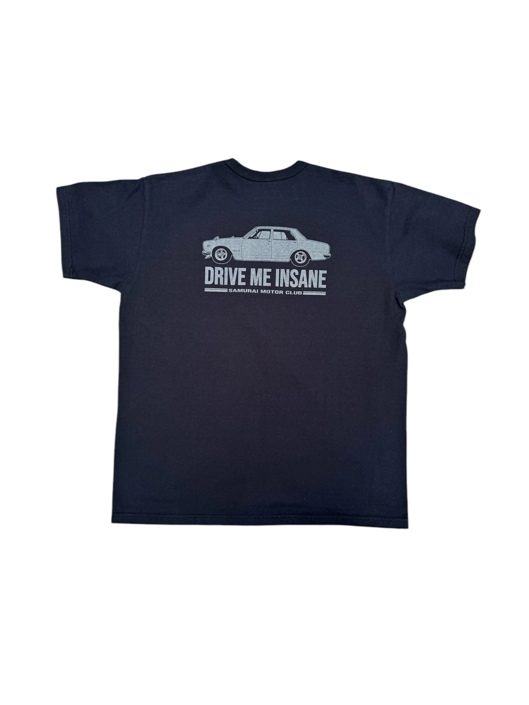 Samurai - "Hako-Ska" Heavy Weight T-Shirt - Black sold by Dutil Denim