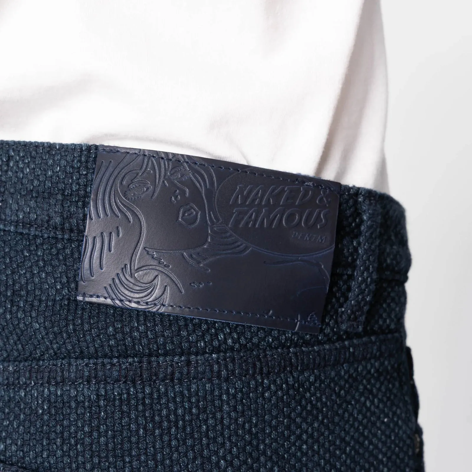 Naked & Famous - Strong Guy - Indigo Sashiko sold by Dutil Denim product image thumbnail 5