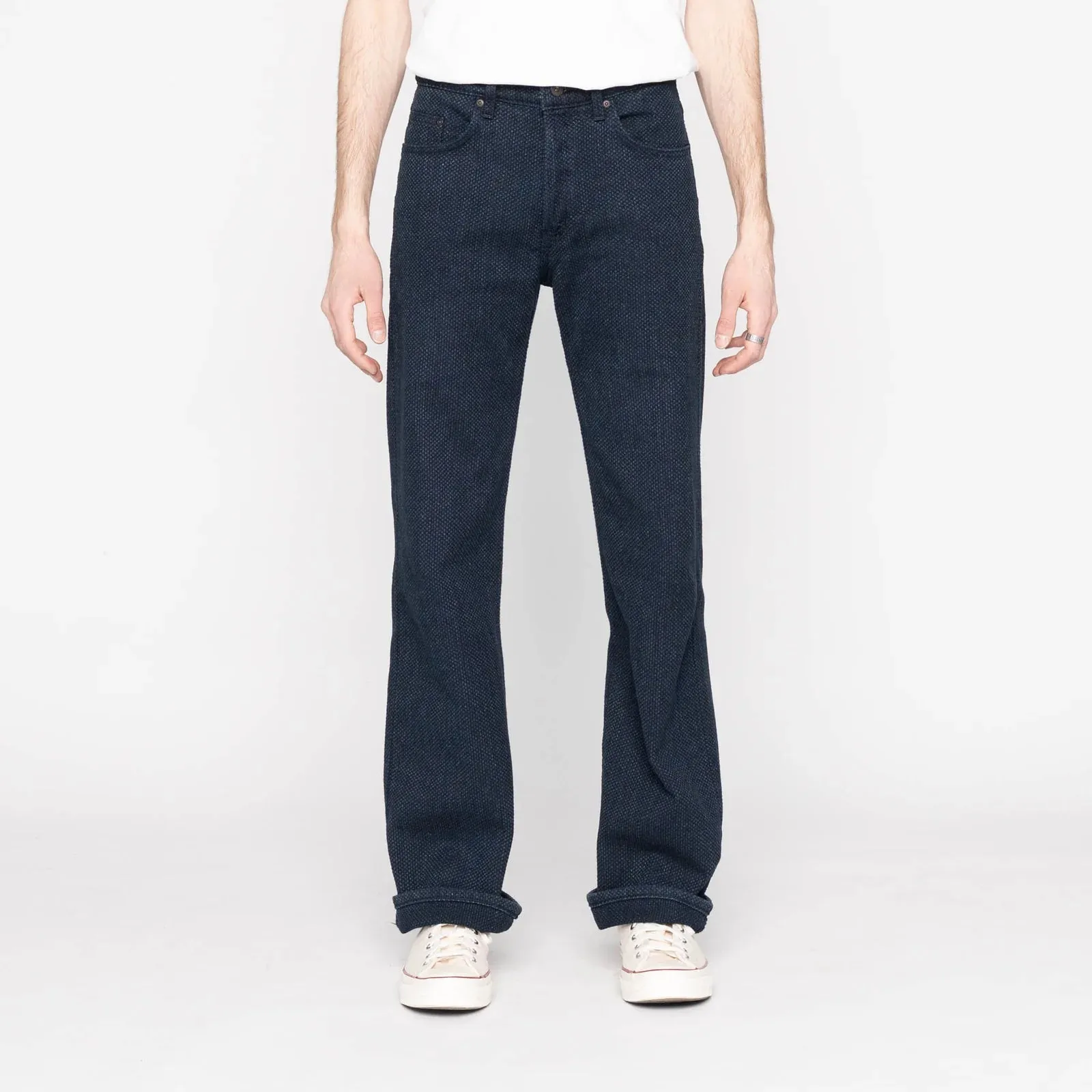 Naked & Famous - Strong Guy - Indigo Sashiko sold by Dutil Denim product image thumbnail 2