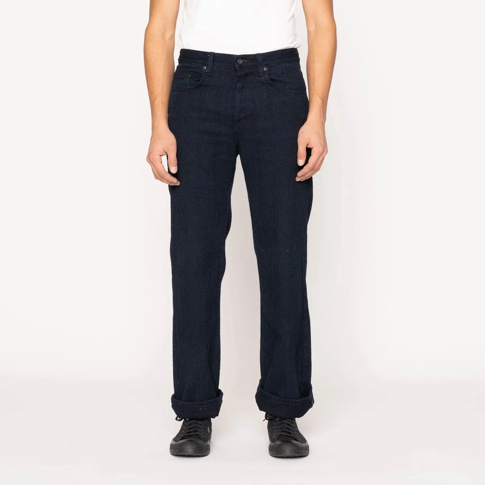 Naked & Famous - True Guy - Indigo Sashiko sold by Dutil Denim product image thumbnail 4