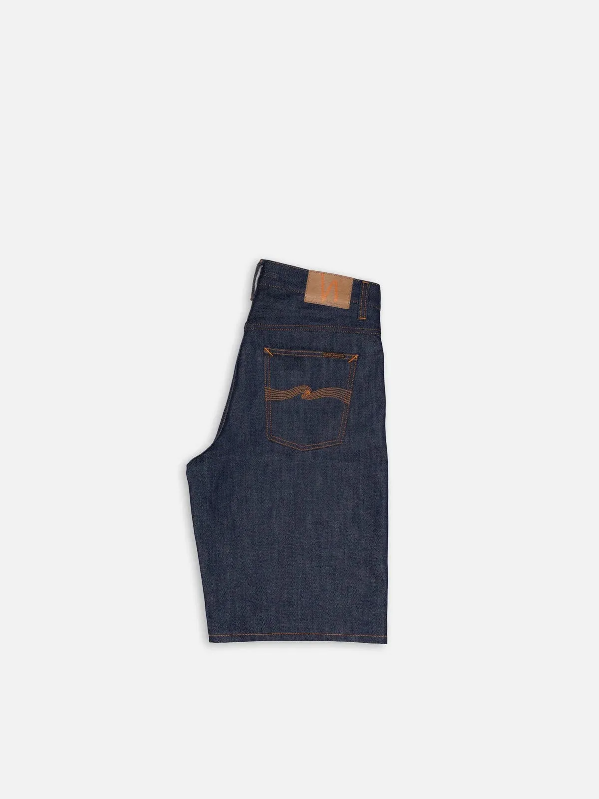 Nudie Jeans - Zeb Denim Shorts - Dry Streaky sold by Dutil Denim product image thumbnail 4