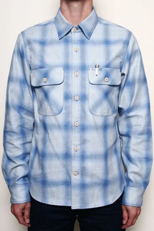 Rogue Territory - Field Shirt - Sky Blue Shadow Plaid sold by Dutil Denim
