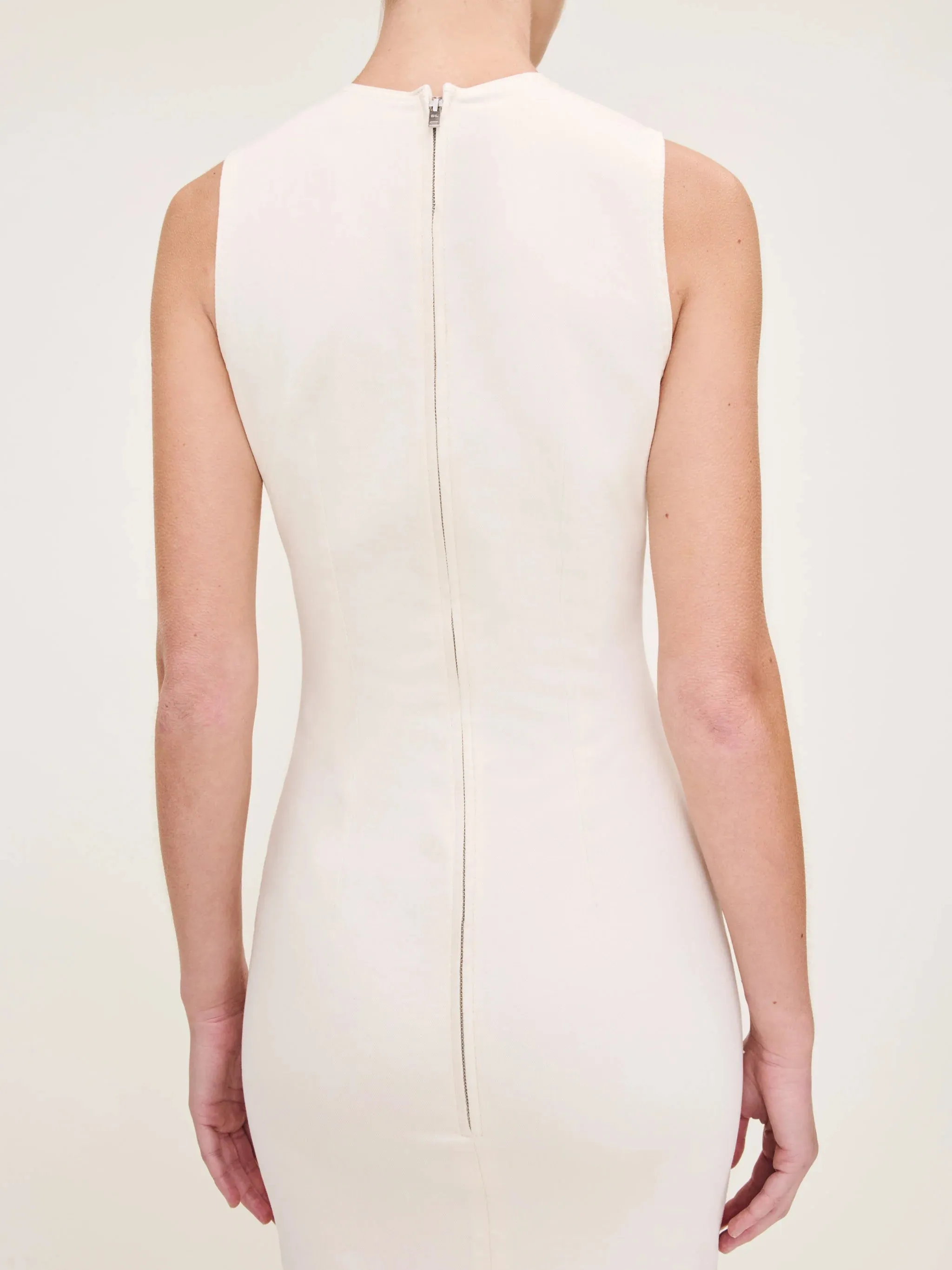 DL1961 - Esme Dress - White sold by Dutil Denim product image thumbnail 4