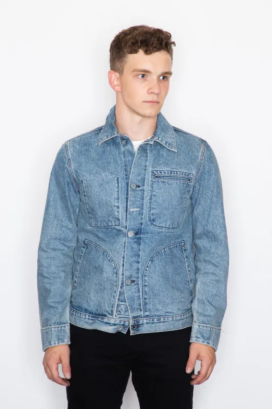 Rogue Territory - Supply Jacket - Indigo River Wash sold by Dutil Denim