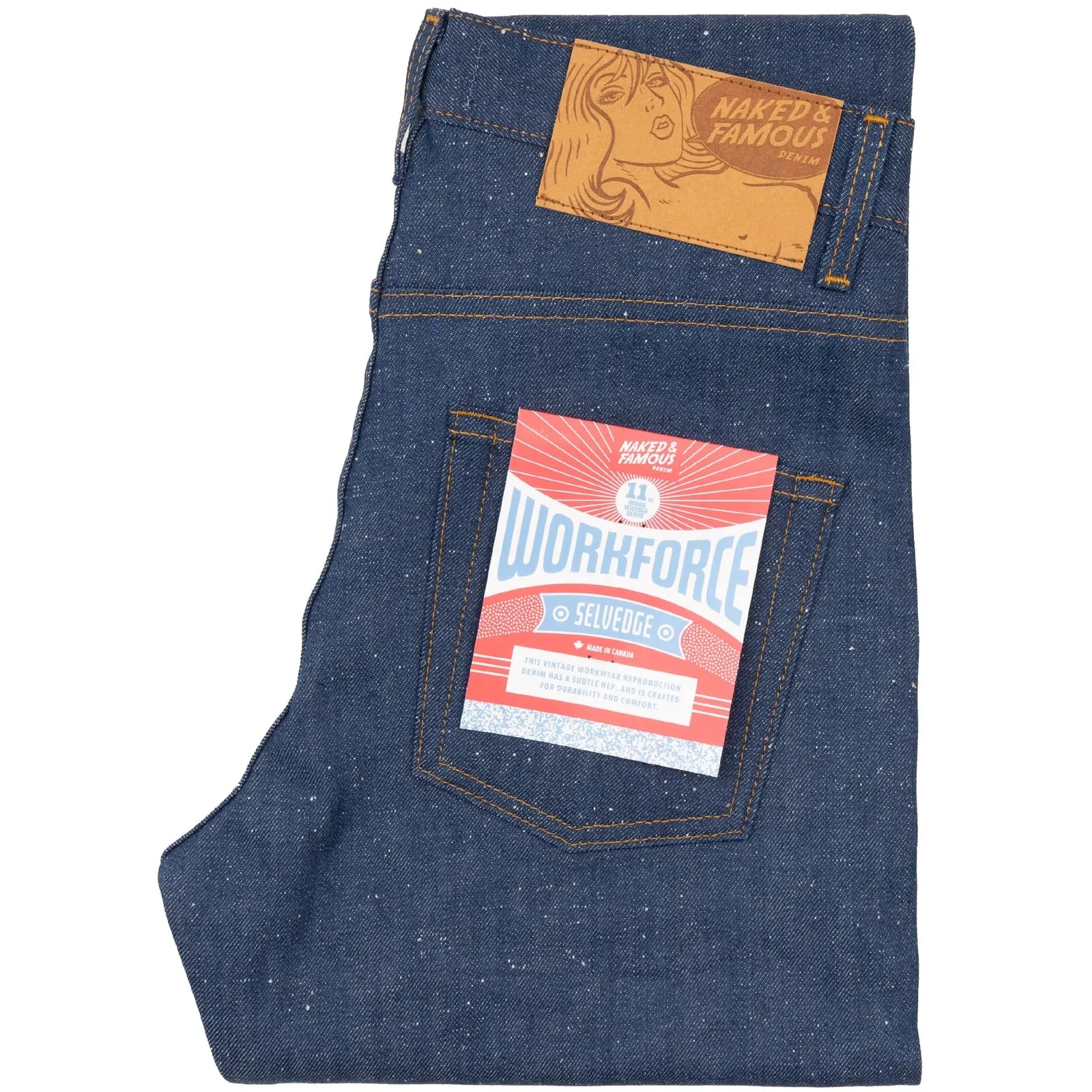 Naked & Famous - Easy Guy - Workforce Selvedge sold by Dutil Denim