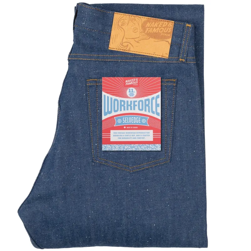 Naked & Famous - True Guy - Workforce Selvedge sold by Dutil Denim