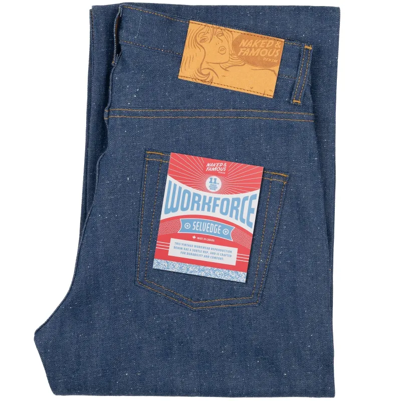 Naked & Famous - Strong Guy - Workforce Selvedge sold by Dutil Denim