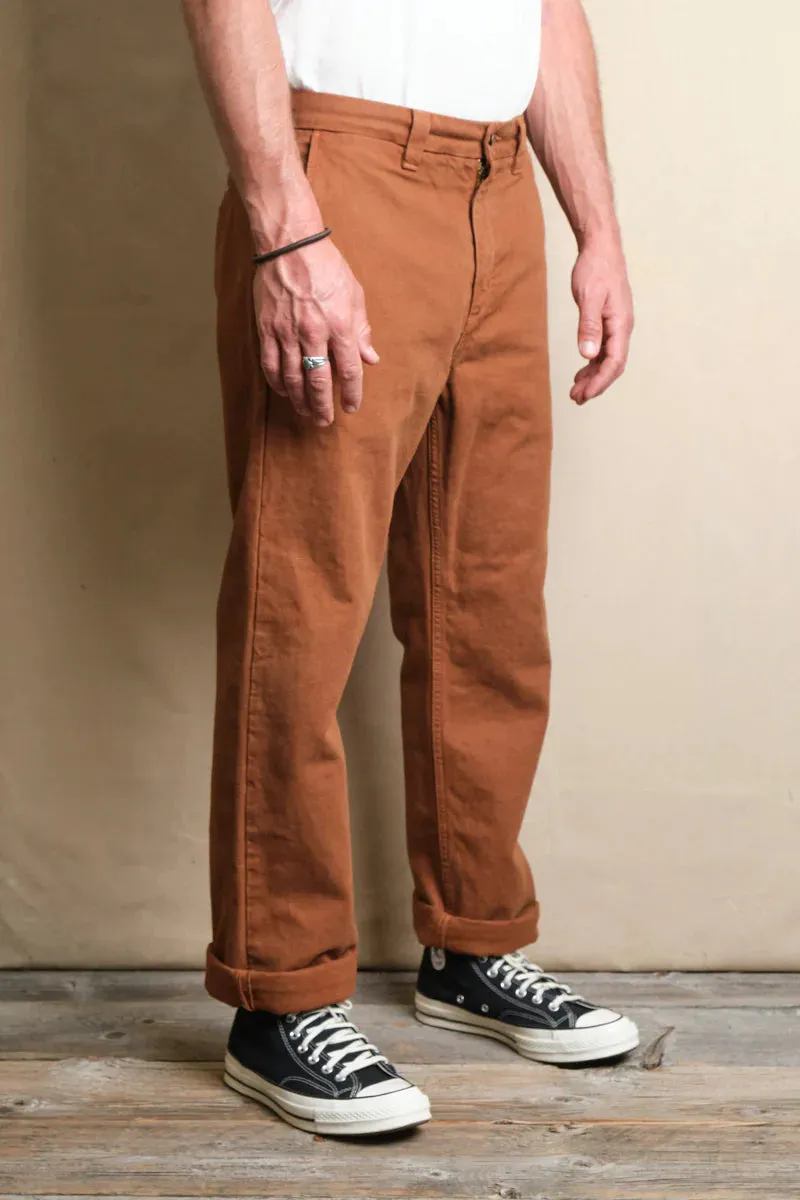 Freenote - Deck Pant - 14oz Rust sold by Dutil Denim product image thumbnail 2
