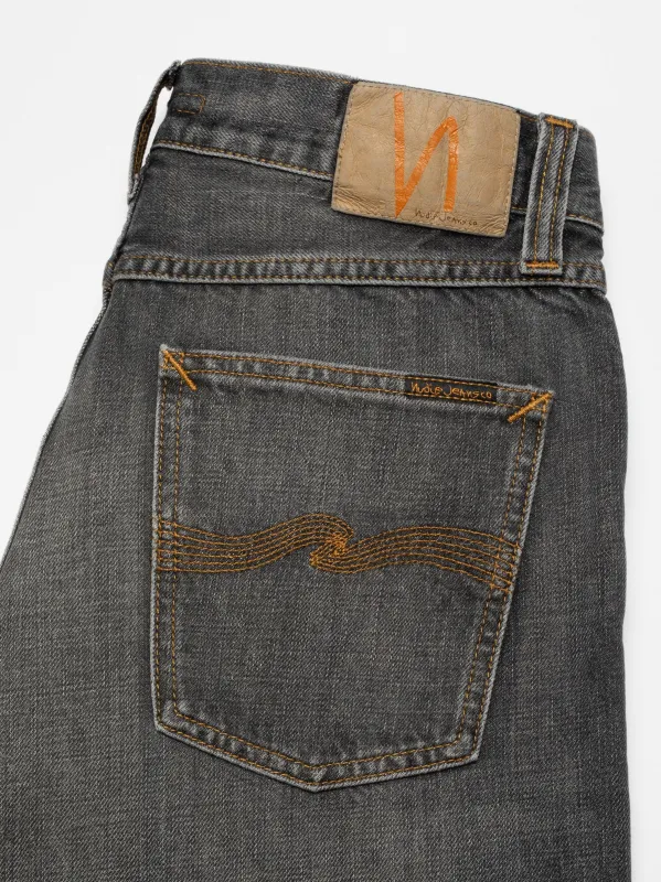 Nudie Jeans - Rad Rufus - Grey Crosshatch sold by Dutil Denim