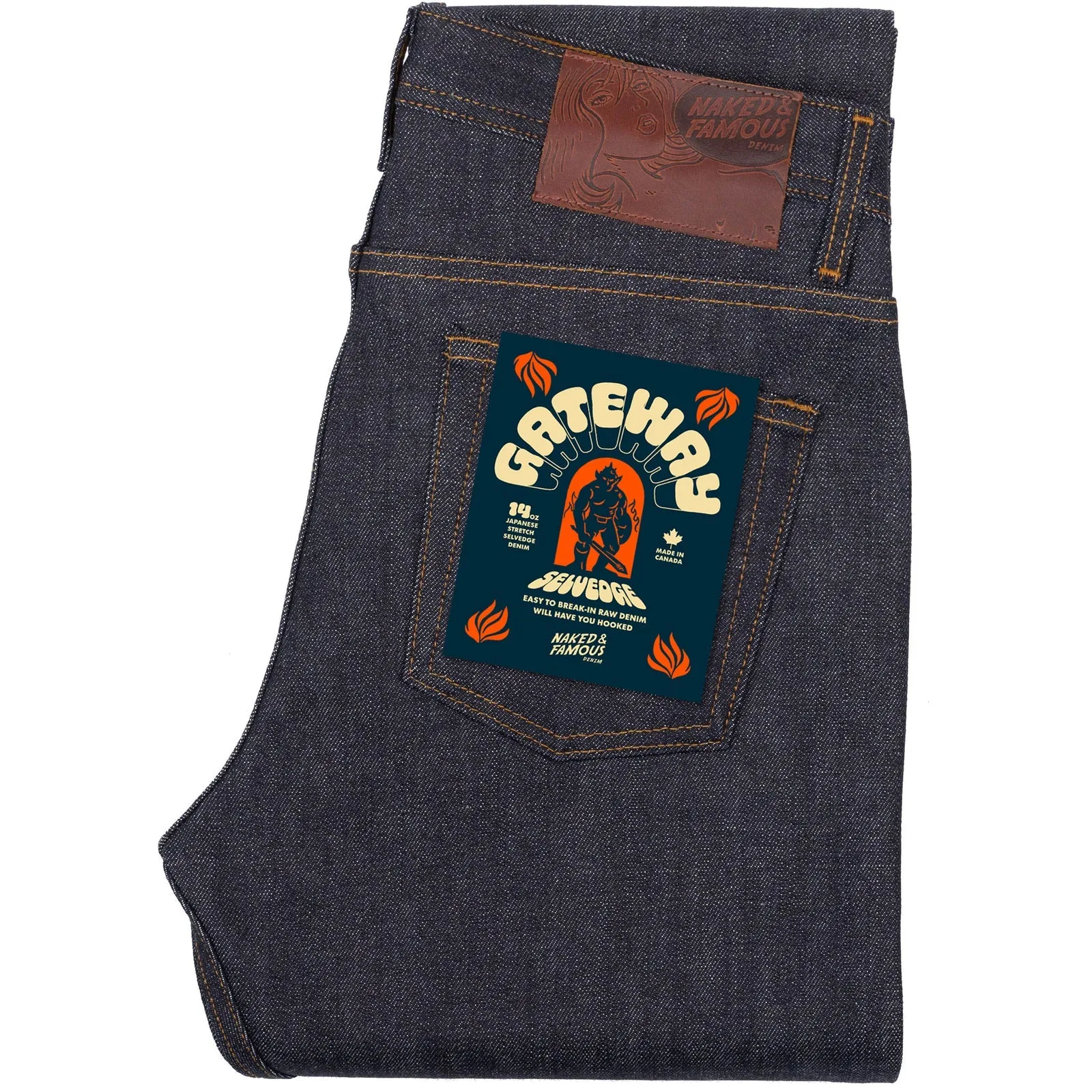 Naked & Famous - Weird Guy - Gateway Selvedge sold by Dutil Denim
