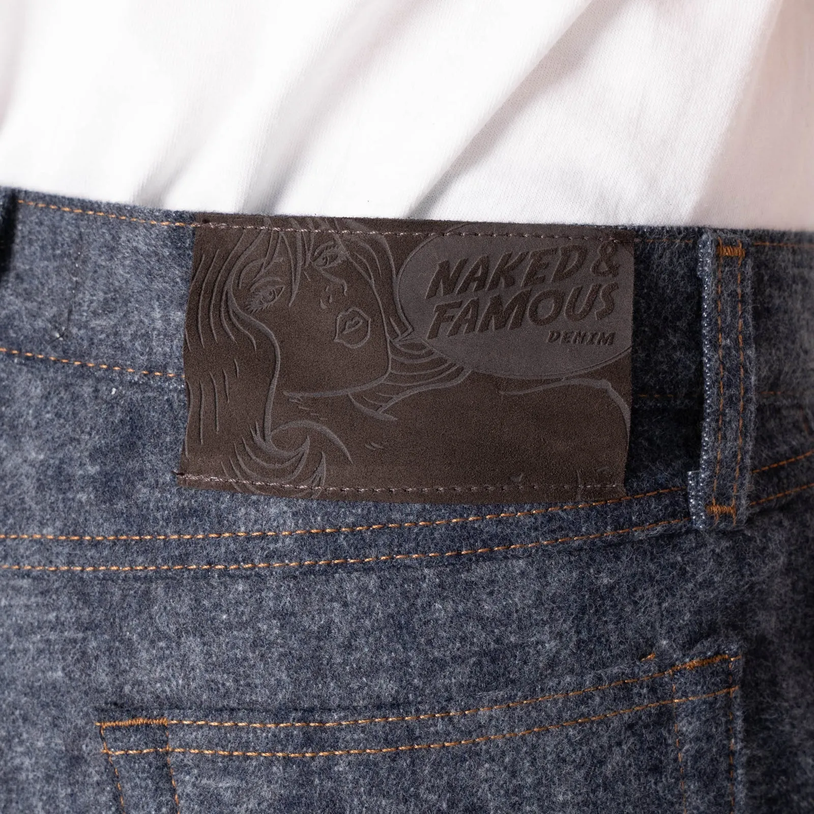 Naked & Famous - True Guy - Max Brush Selvedge sold by Dutil Denim product image thumbnail 5