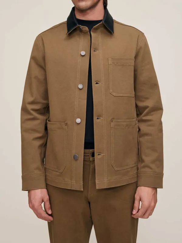 DL1961 - Sean Shirt Jacket- Terrain sold by Dutil Denim