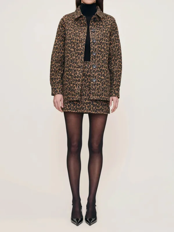 DL1961 - Harloe Jacket - Leopard sold by Dutil Denim