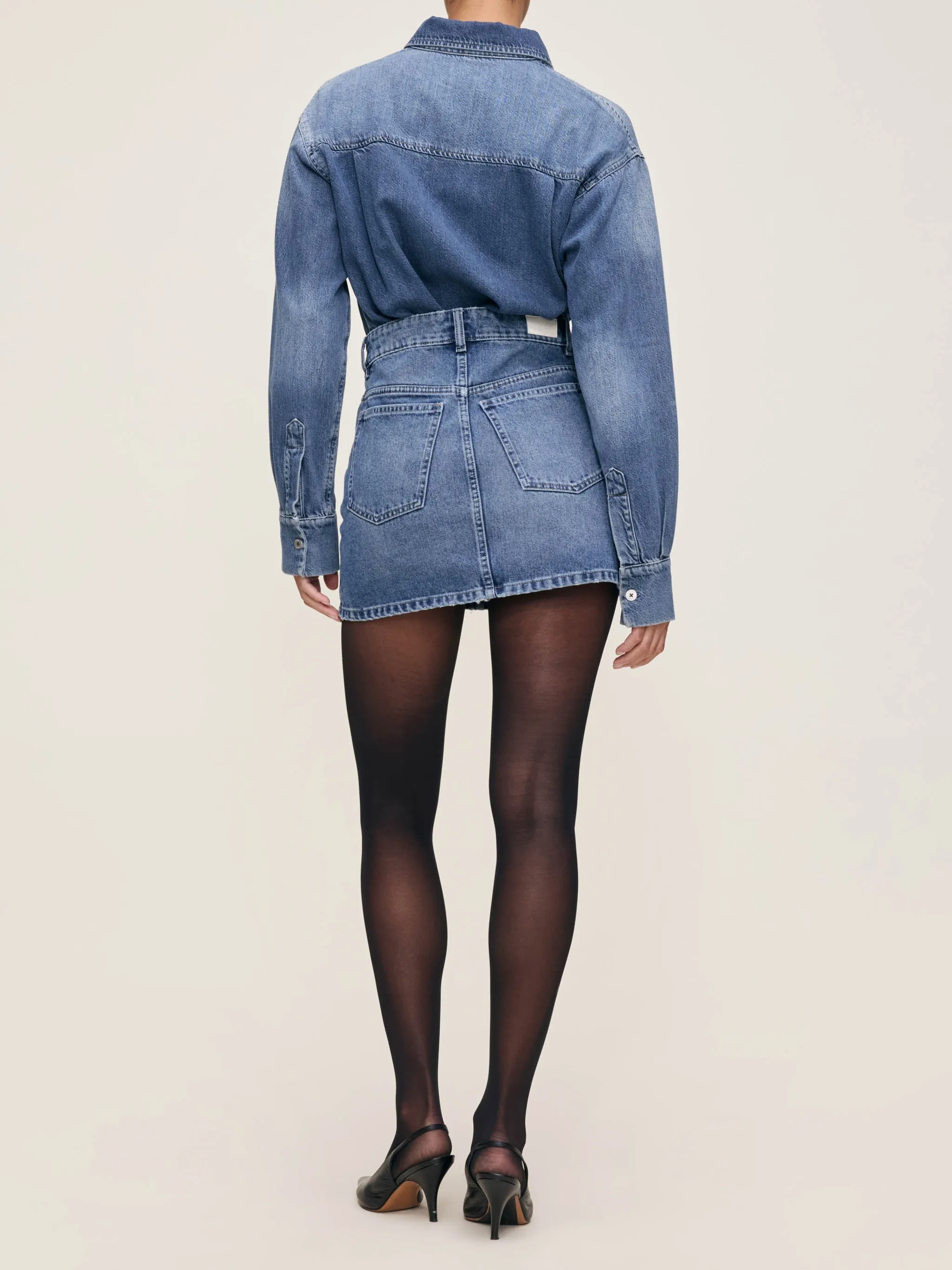 DL1961 - Alma Skirt - Delray sold by Dutil Denim product image thumbnail 2