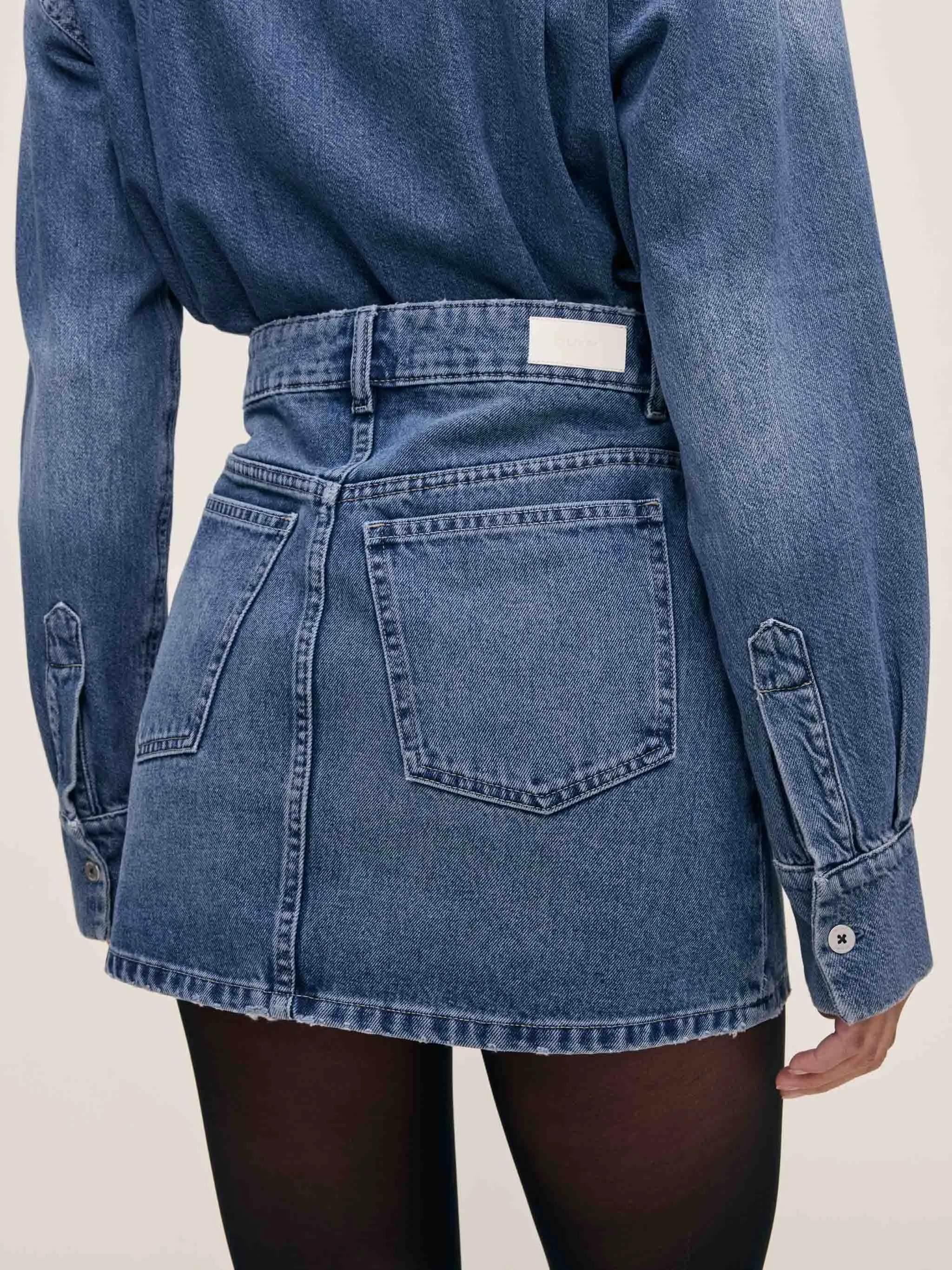 DL1961 - Alma Skirt - Delray sold by Dutil Denim product image thumbnail 3