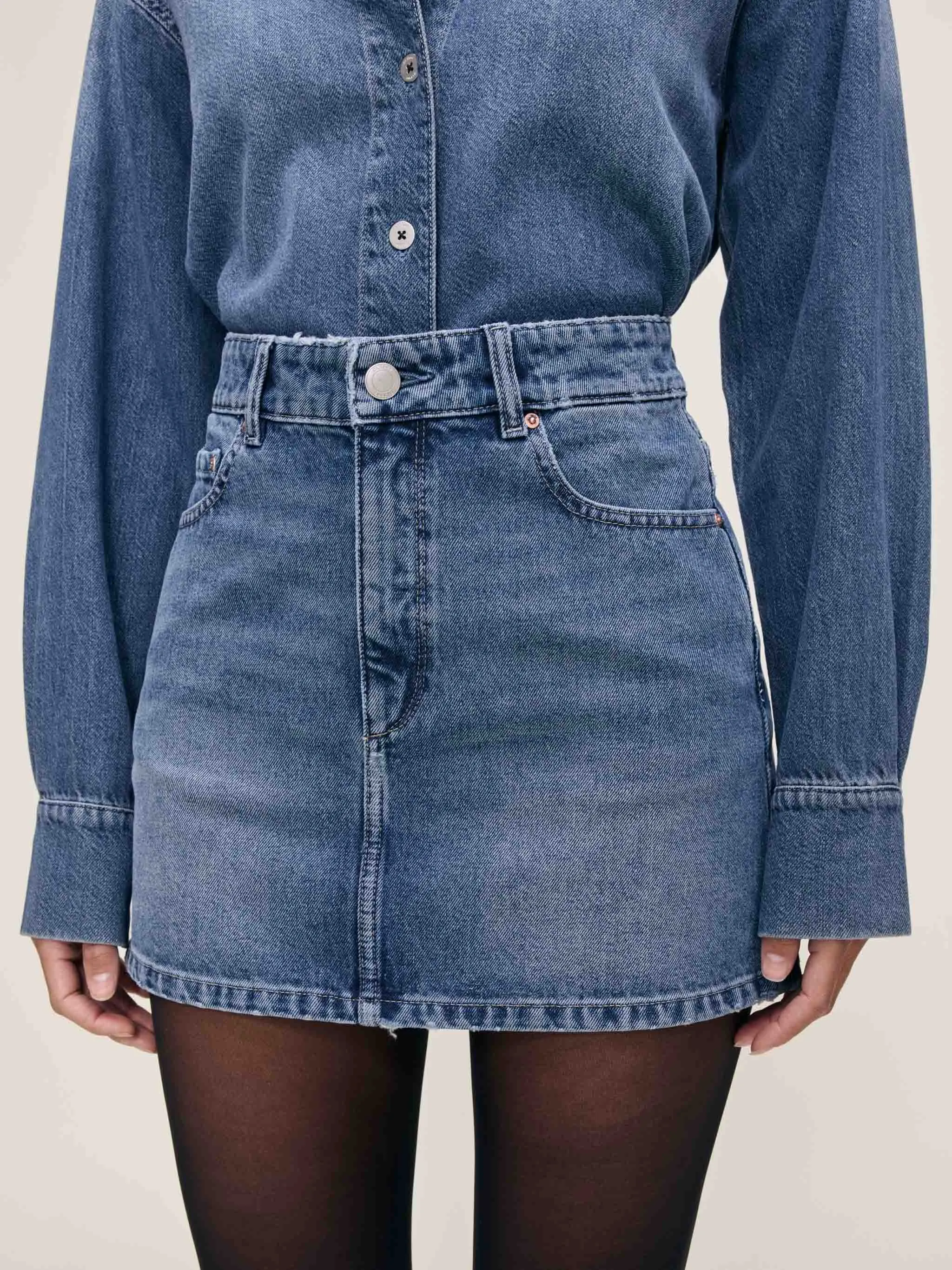 DL1961 - Alma Skirt - Delray sold by Dutil Denim product image thumbnail 4