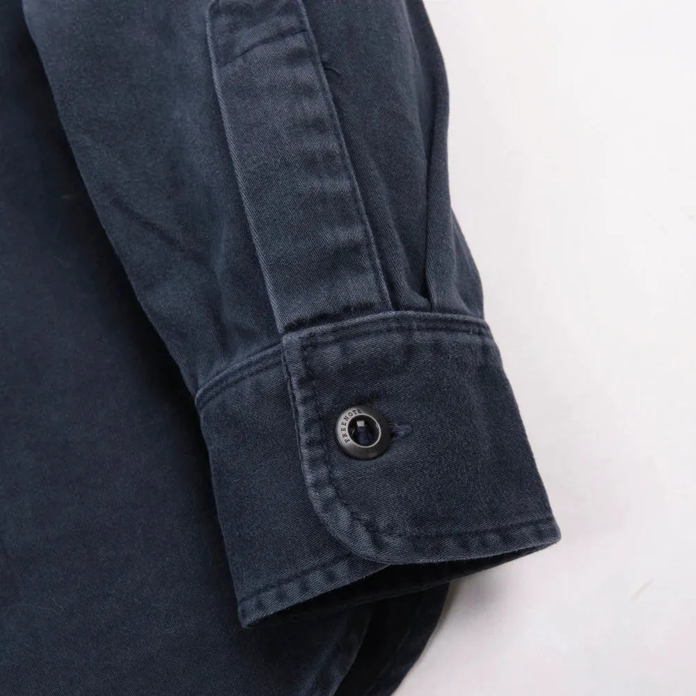 Freenote - Utility Shirt - Navy sold by Dutil Denim product image thumbnail 3