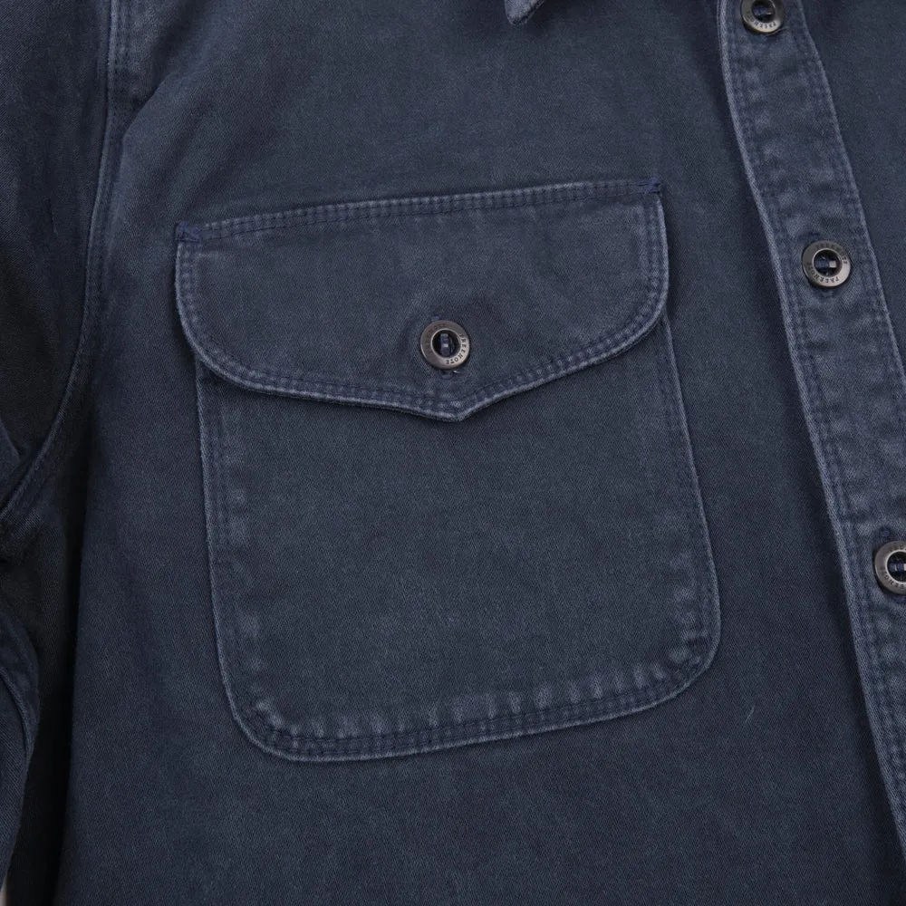 Freenote - Utility Shirt - Navy sold by Dutil Denim product image thumbnail 5