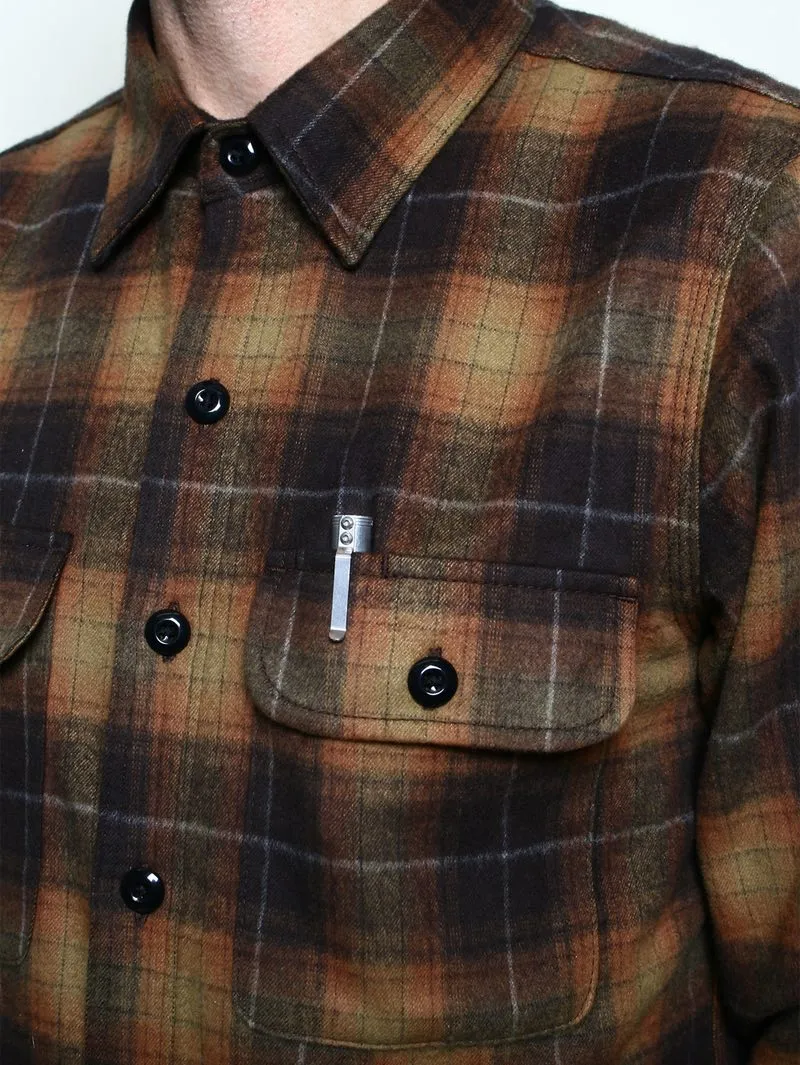 Rogue Territory - Field Shirt - Sienna Brushed Plaid sold by Dutil Denim product image thumbnail 3