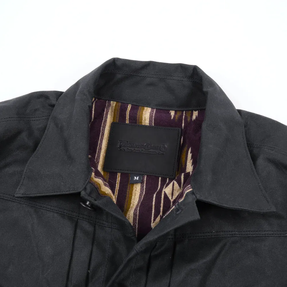 Freenote - Riders Jacket - RJ1 Waxed Black (Purple Lining) sold by Dutil Denim product image thumbnail 2