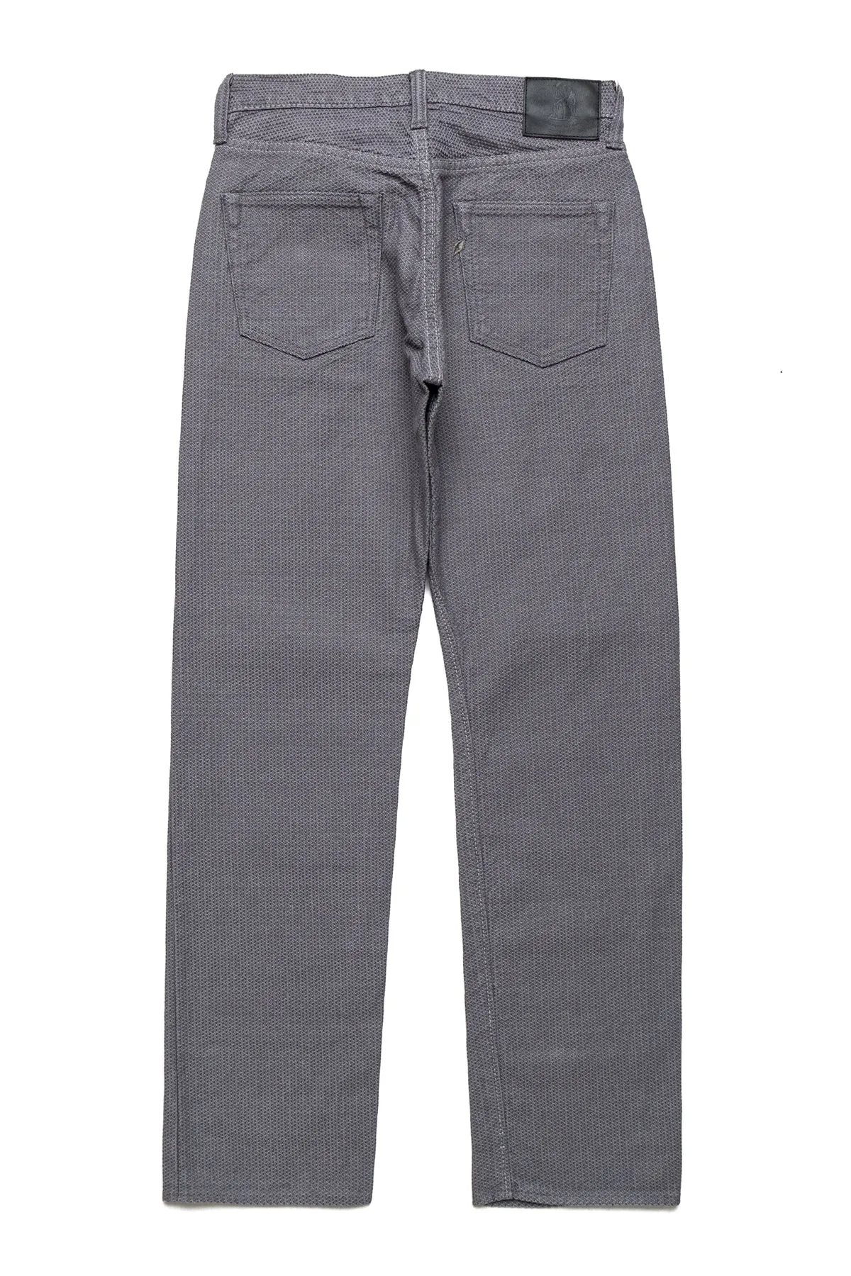 Pure Blue Japan - 1178-GRY - Sashiko 5 Pockets Pants - Regular straight sold by Dutil Denim product image thumbnail 2