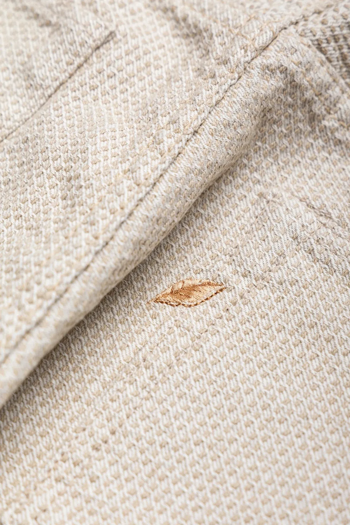 Pure Blue Japan - 1178-IV - Sashiko 5 Pockets Pants - Regular Straight sold by Dutil Denim product image thumbnail 3