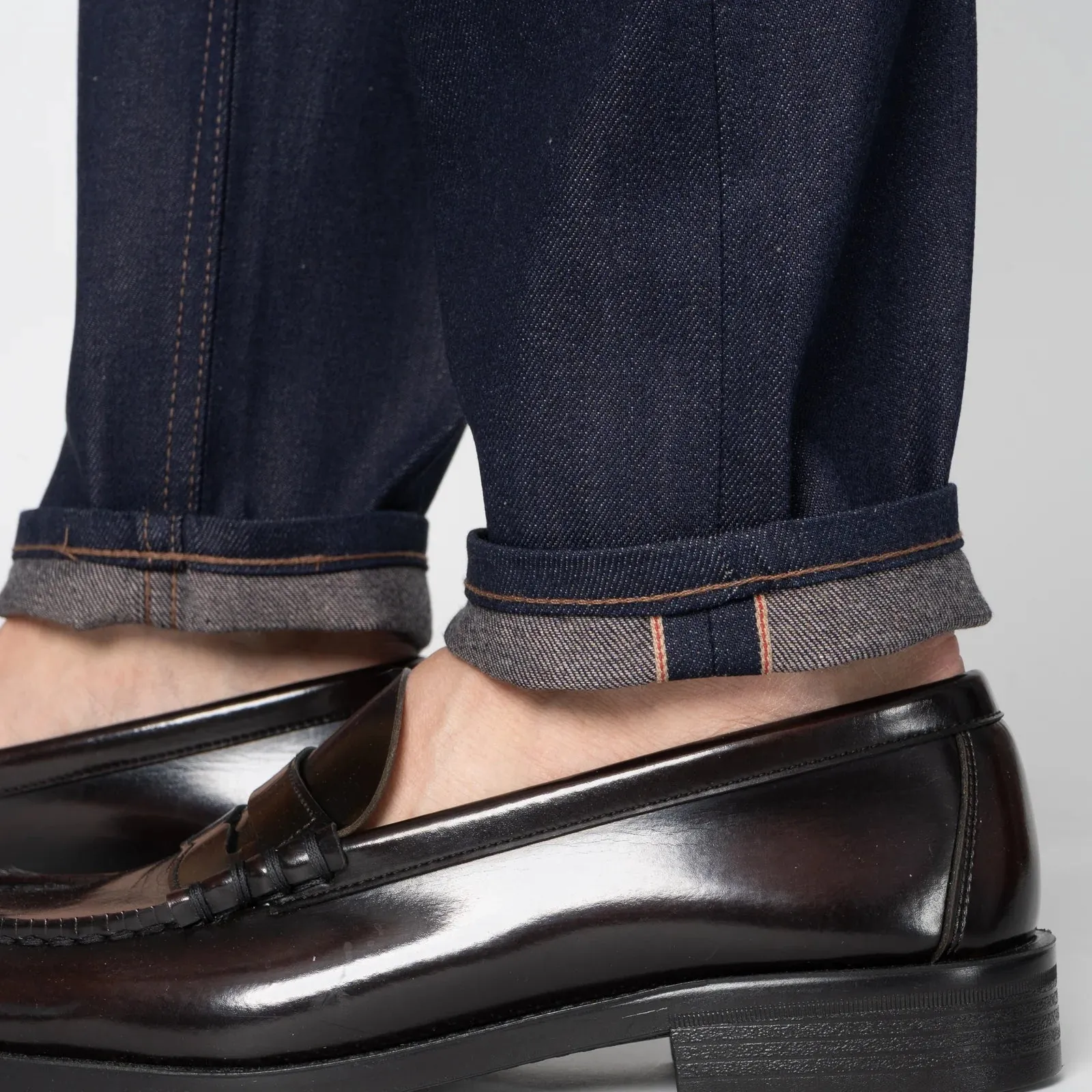 Naked & Famous - Easy Guy - Coffee Dye Selvedge sold by Dutil Denim product image thumbnail 4