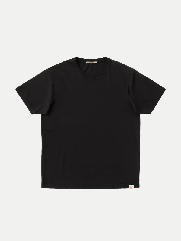 Nudie Jeans - Uno T-Shirt - Black sold by Dutil Denim